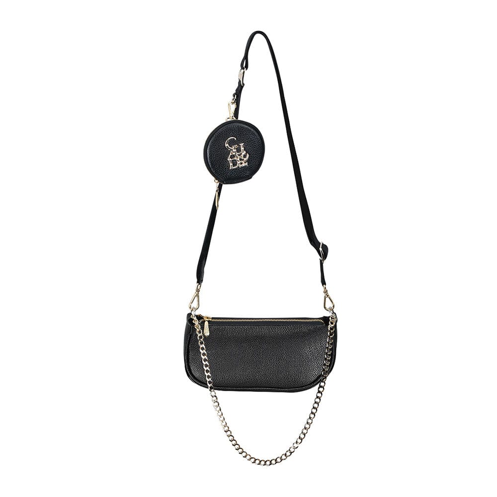 Bolsa Cuadra Piel de Mantarraya Negra - Image 6