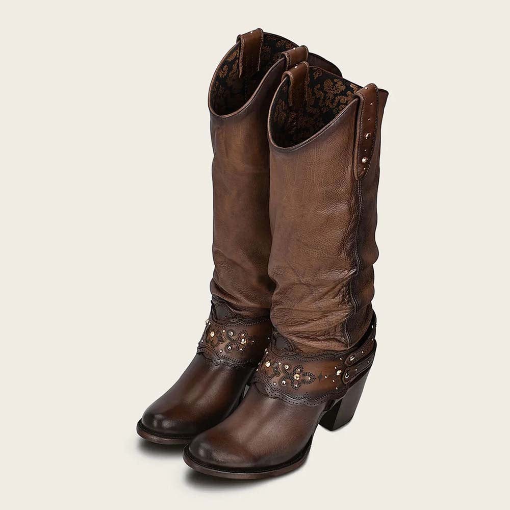 Bota Casual Cuadra Crystal Moka - Image 8