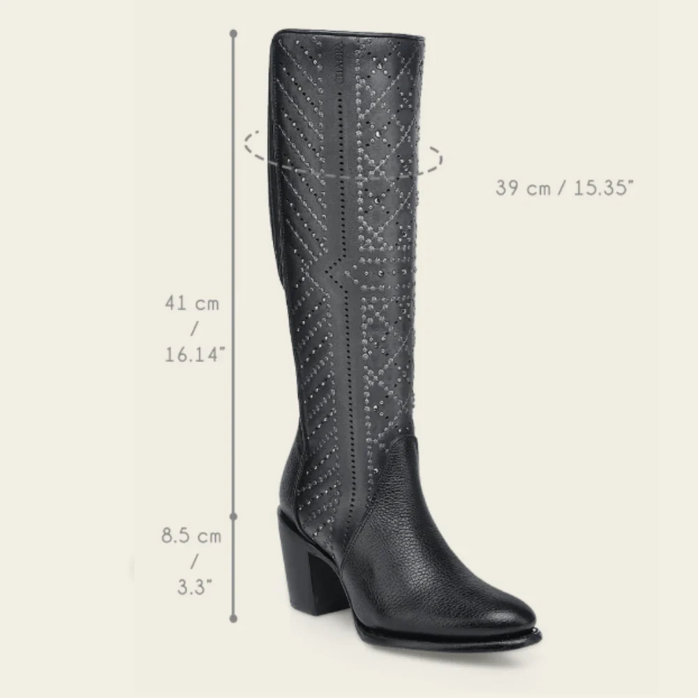 Bota Cuadra Estrella de Plata Negra - Image 8