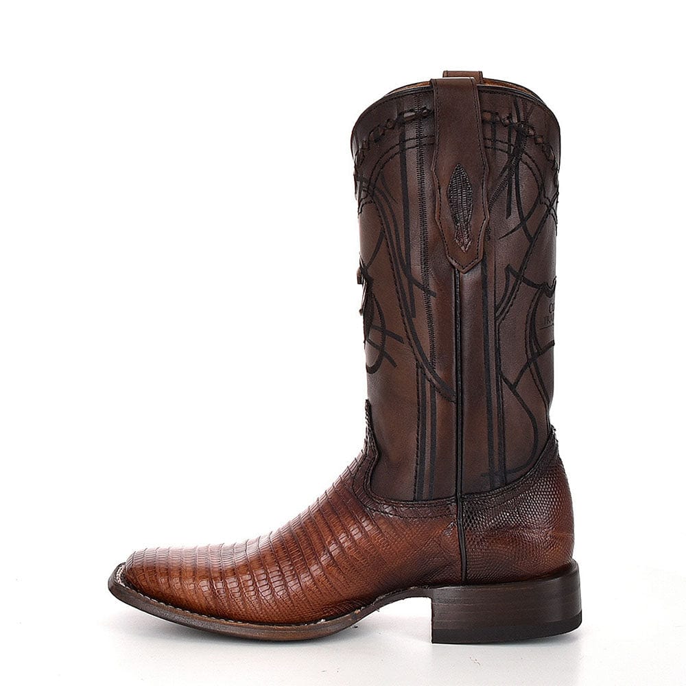 Bota Vaquera Cuadra Bandolero Lizard Teju Honey - Image 3