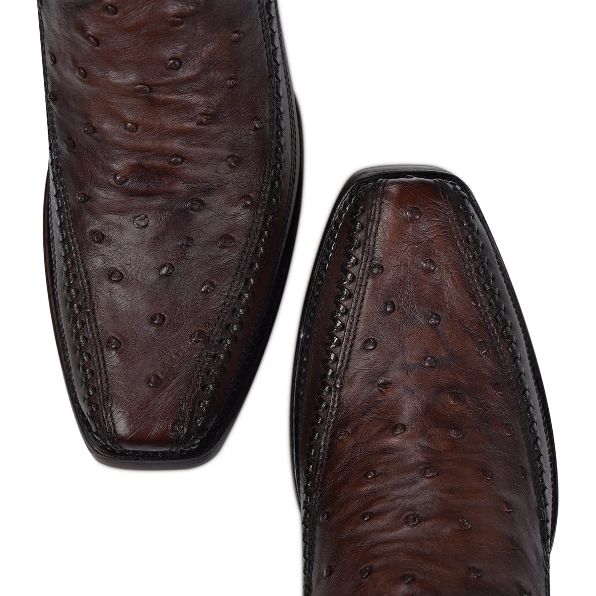 Bota Vaquera Cuadra Senda Dorada Chocolate - Image 6