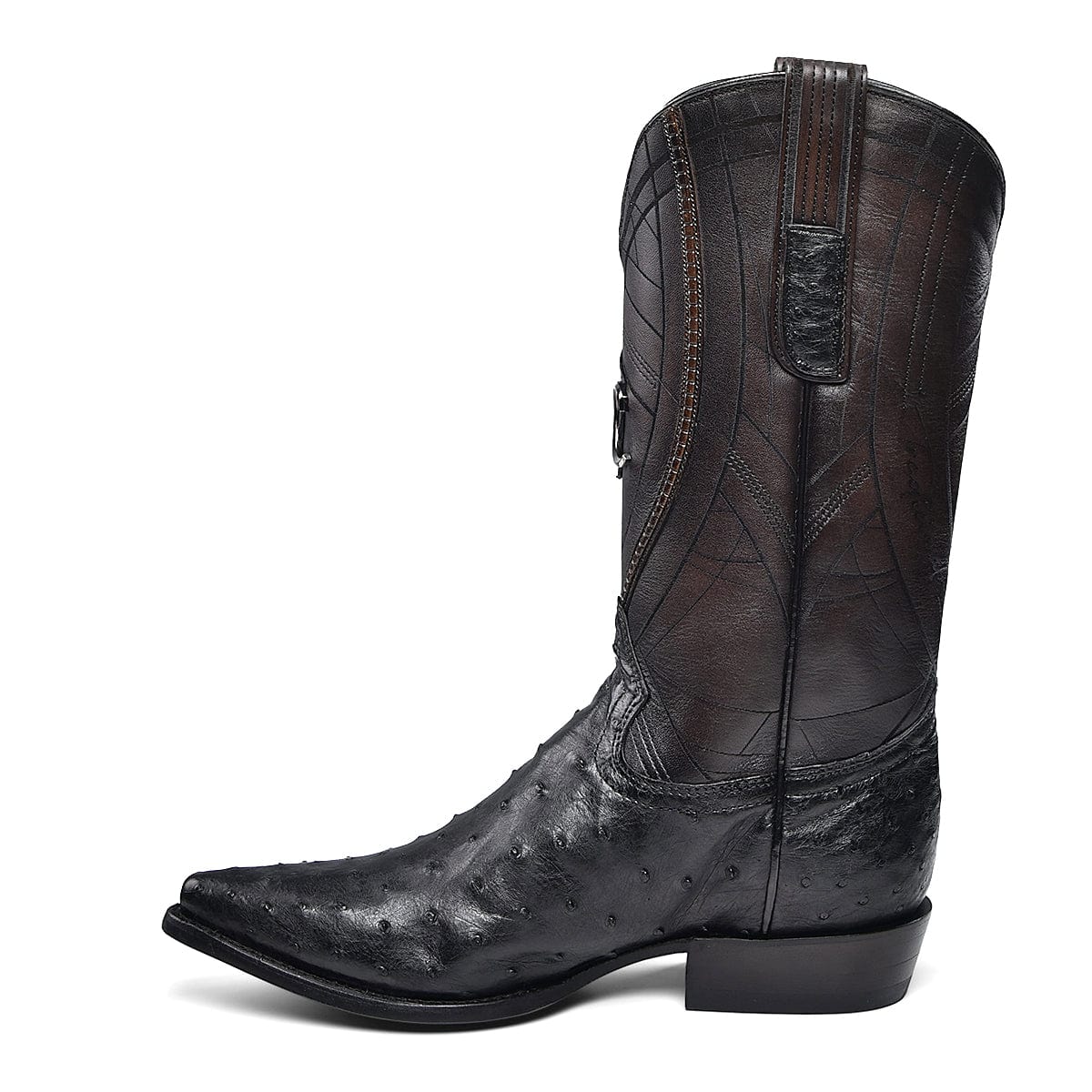 Bota Vaquera Cuadra Navolato Negro - Image 4