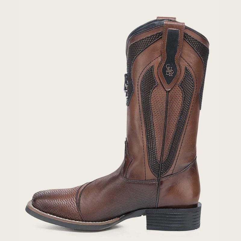 Bota Vaquera Cuadra Rodeo Miel/Cafe - Image 2