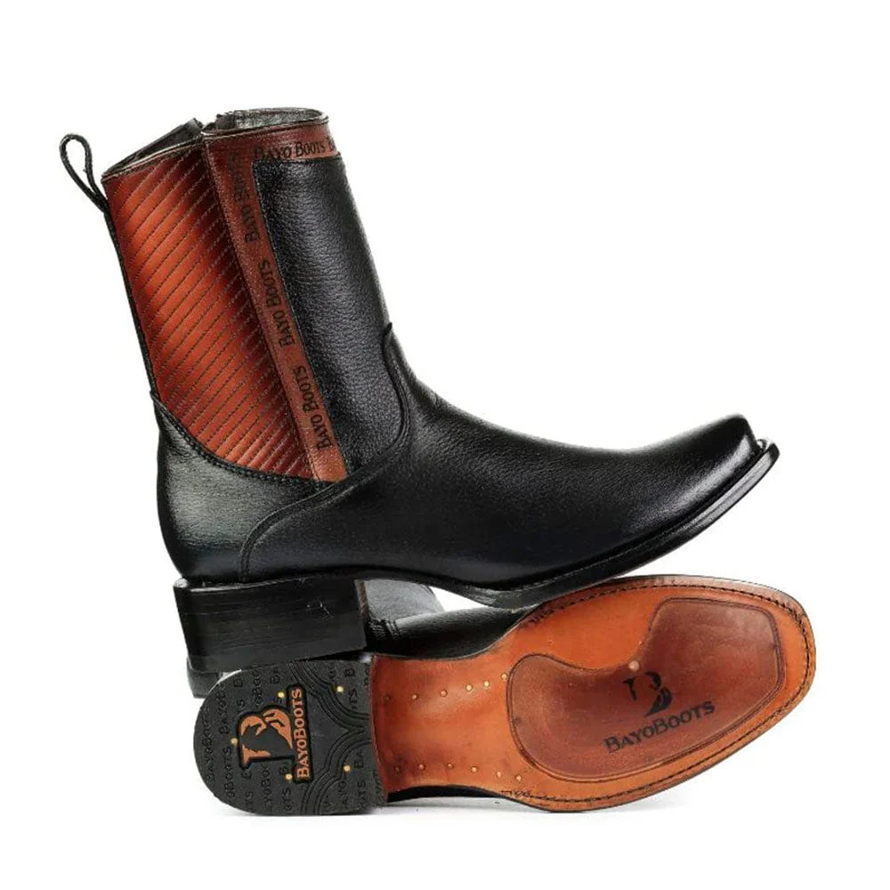 Bota Vaquera Dubai Elegance Negra - Image 3