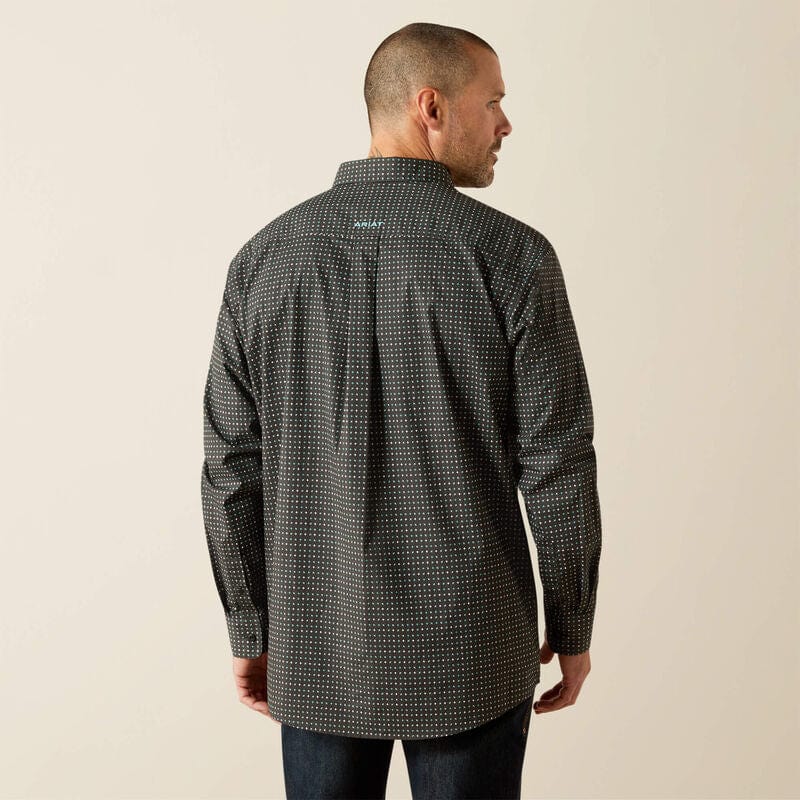 Camisa Ariat Clasica Belmont Negra - Image 2