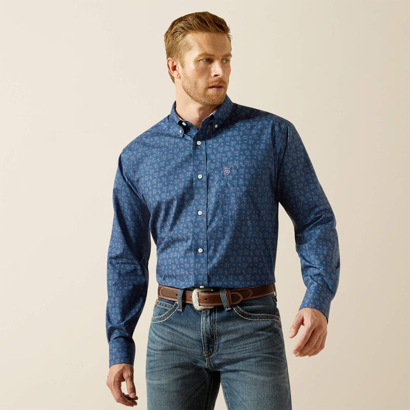 Camisa Clasica Darwin Azul
