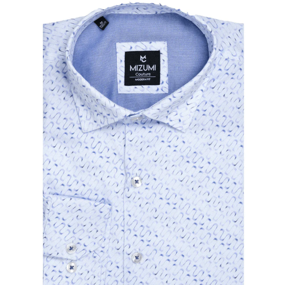 Camisa Mizumi Blue Wave - Image 2