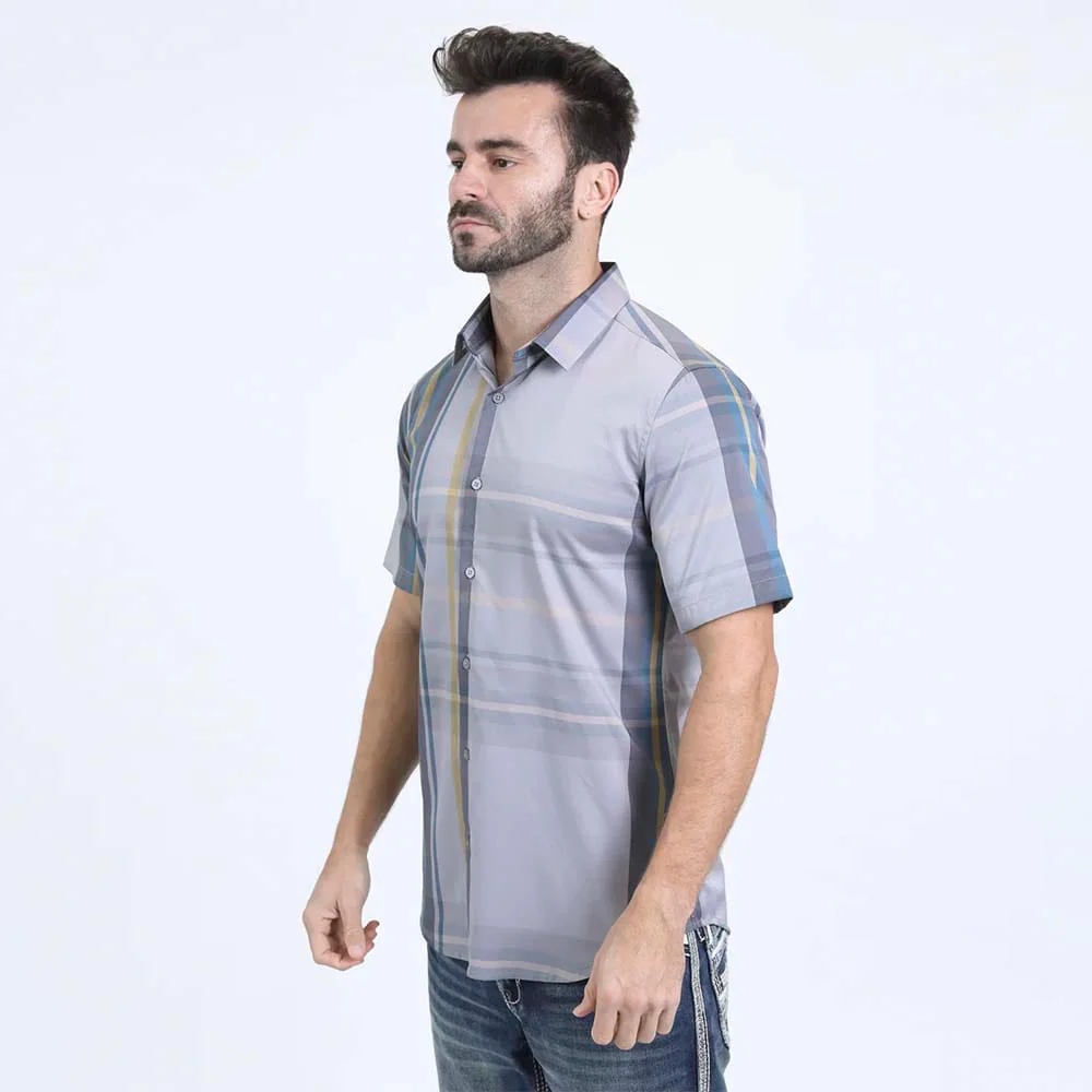 Camisa Platini CHS10844 Gris - Image 2