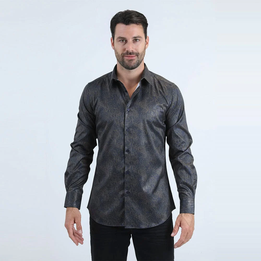 Camisa Platini Modern Fit Navy