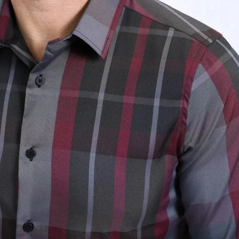 Camisa Platini Negra/Gris - Image 4