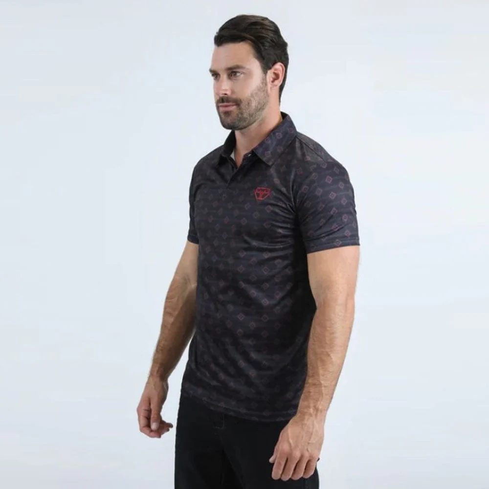 Camisa Platini Polo Aztec Negra - Image 2