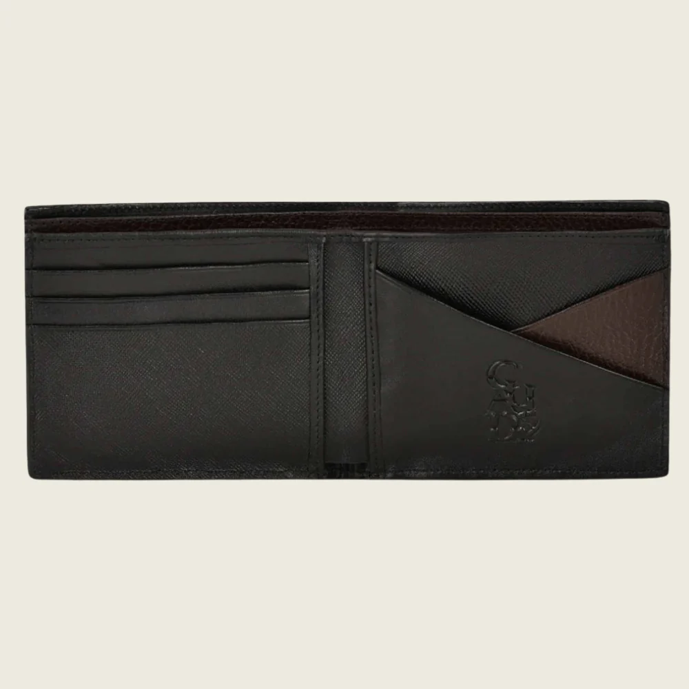 Cartera Cuadra Raya Marron - Image 2