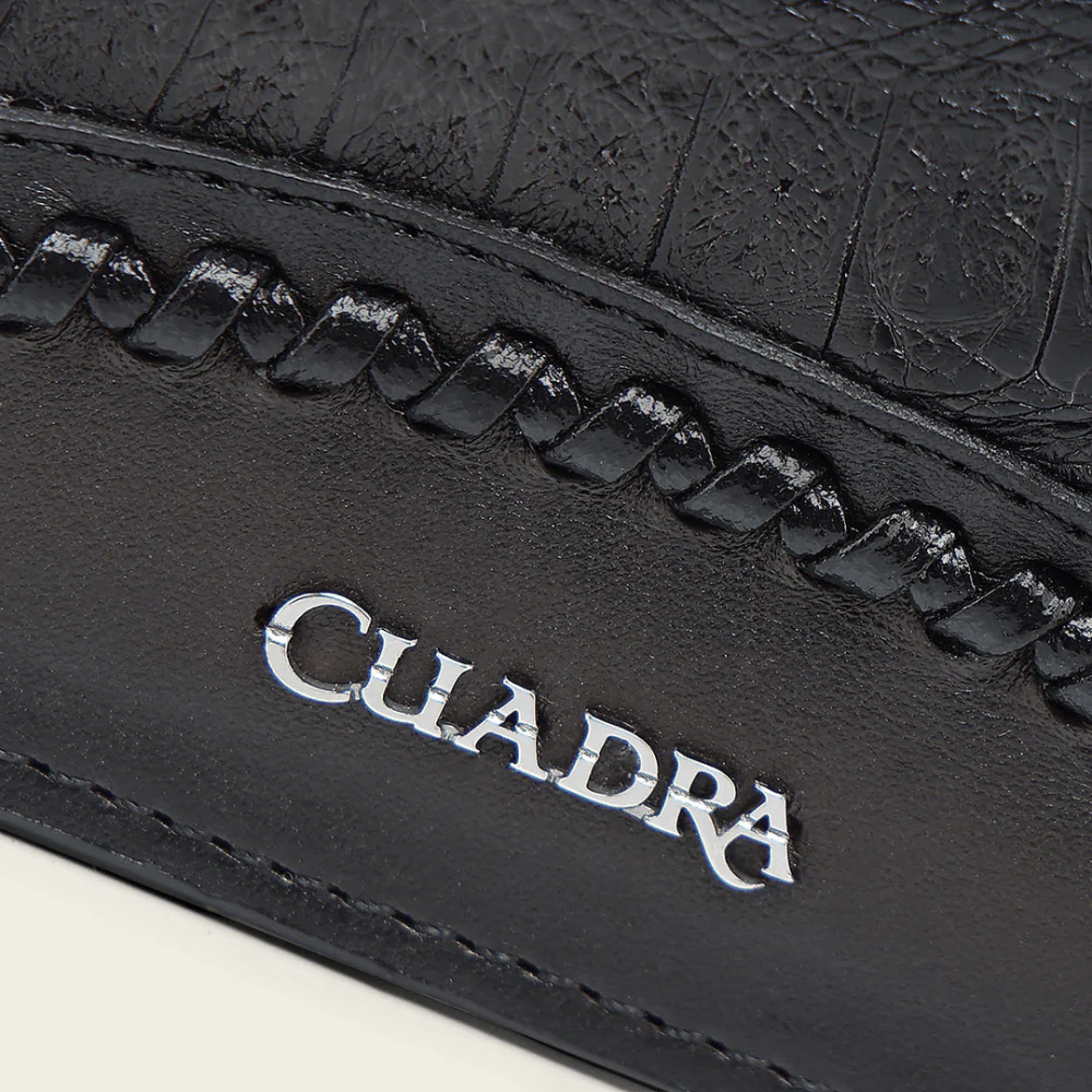 Cartera Cuadra Sombra Negro - Image 5