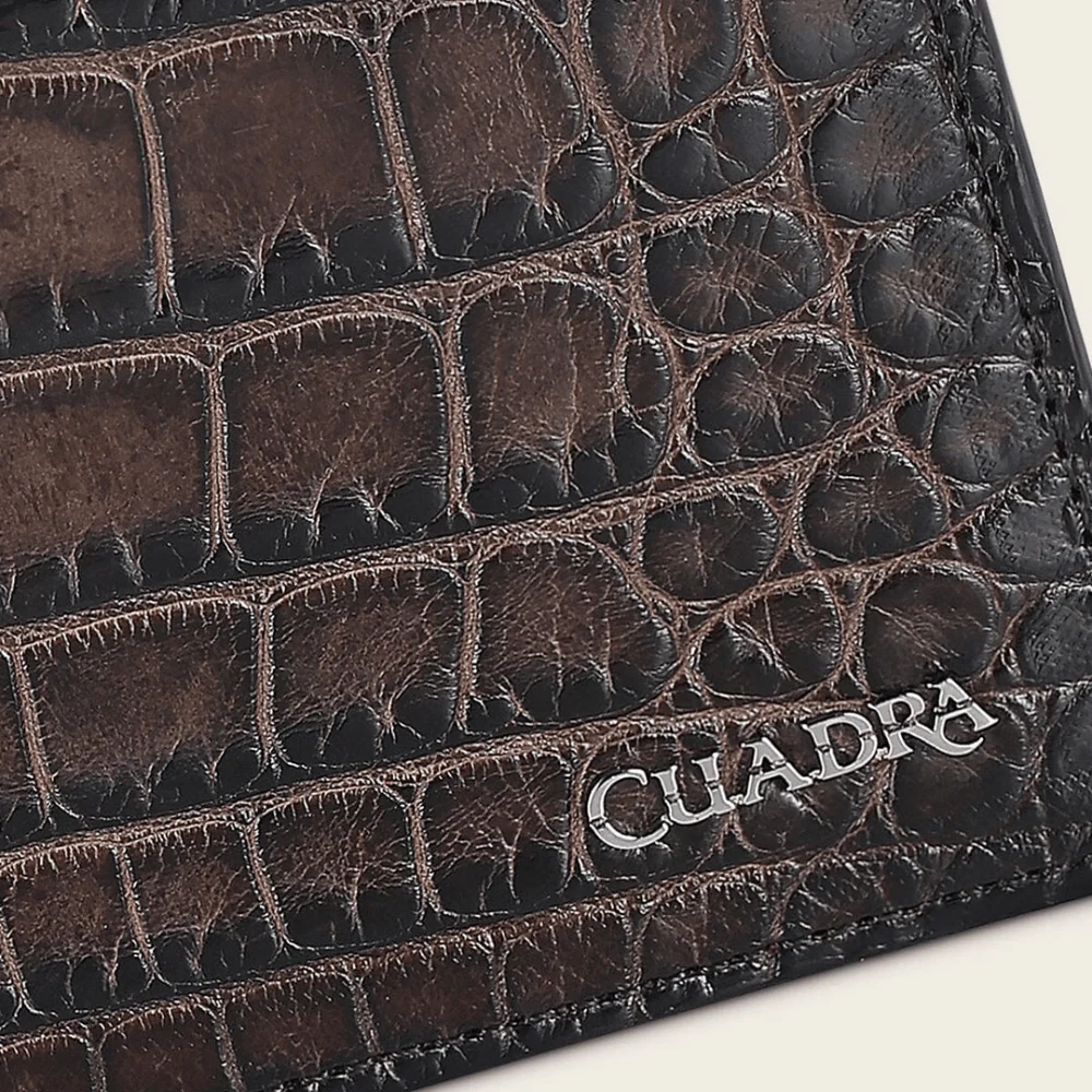 Cartera Cuadra Titanio Chocolate - Image 5