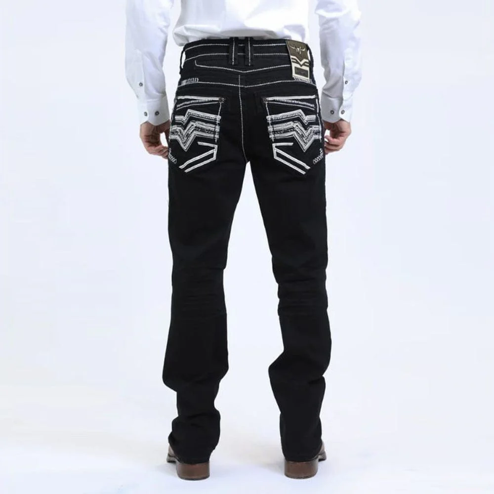 Pantalon Platini Holt Slim Negro Azabache - Image 3