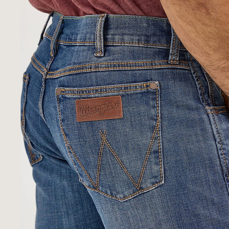 Pantalon Wrangler Retro Slim Fit Straight Leg Azul - Image 3