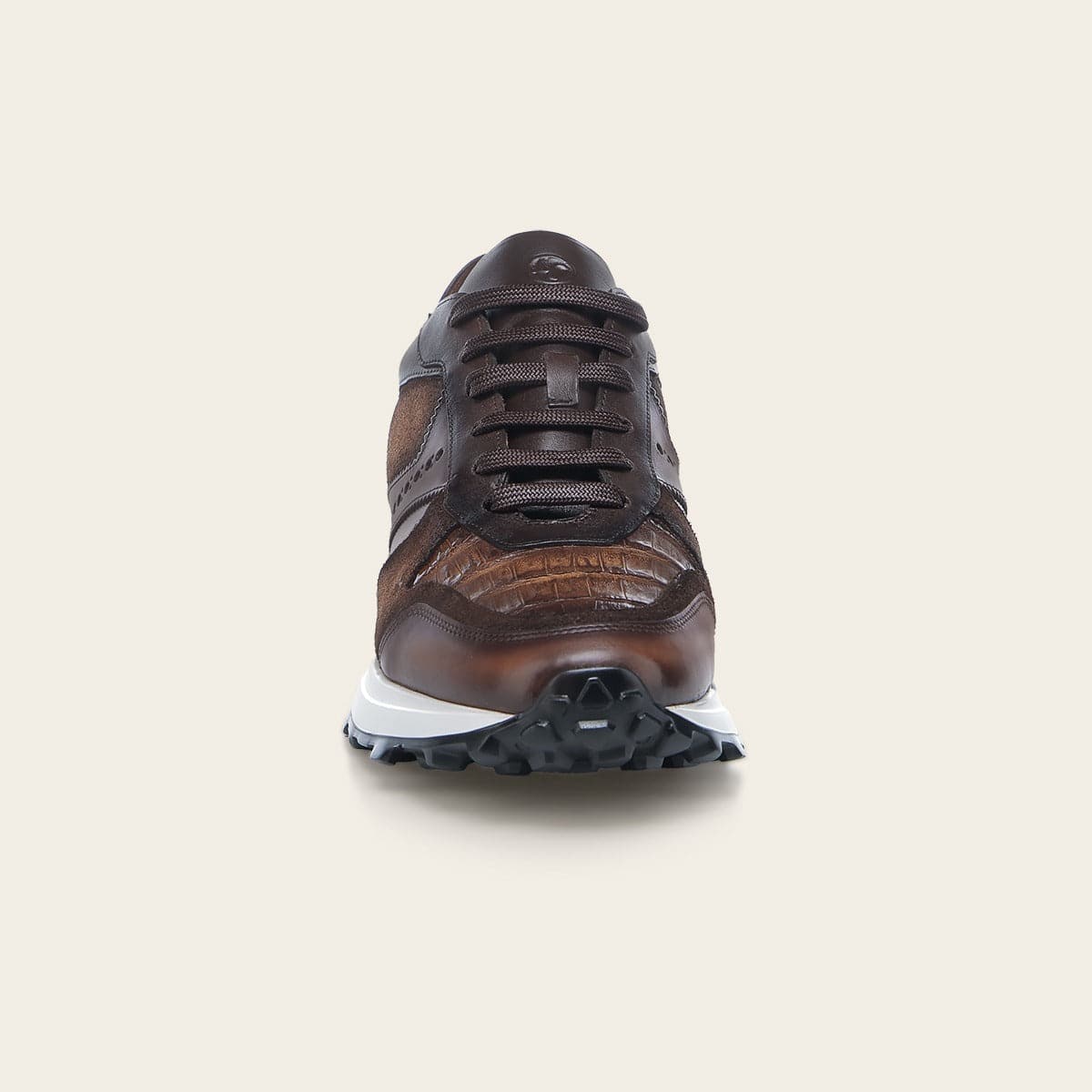 Sneakers Franco Cuadra Caiman Lace Up Cognac - Image 4