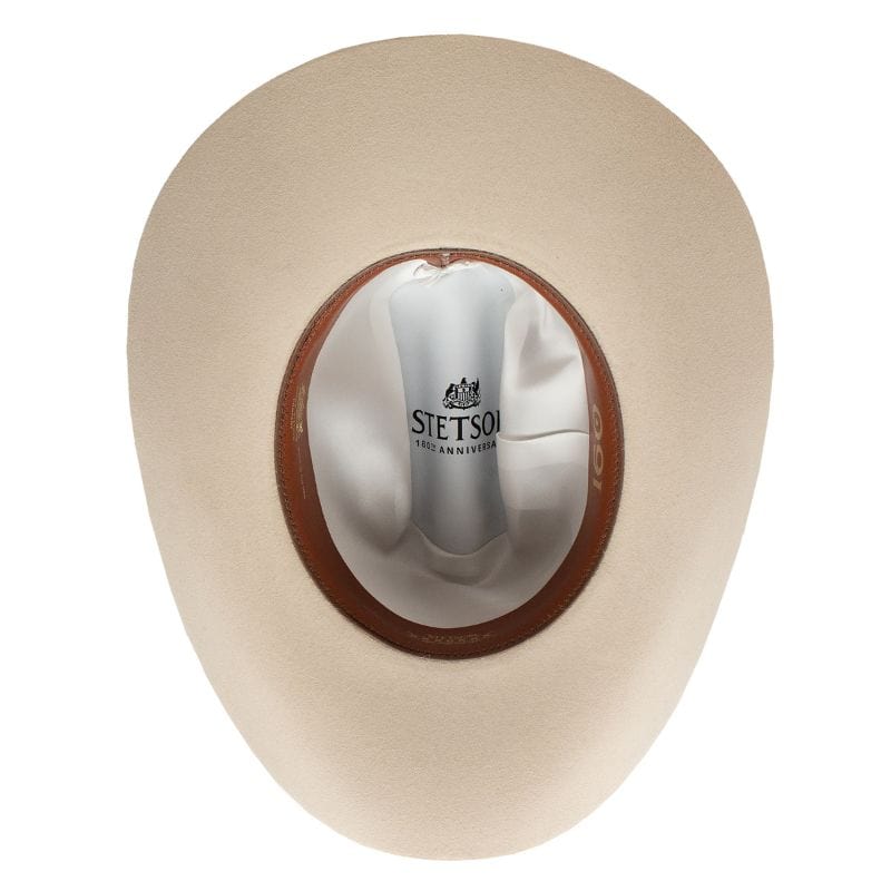 Texana Stetson 6x 160 Aniversario Silverbelly con Pluma - Image 5